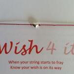 Wish For It, Sterling Silver Heart Wish Bracelet,..